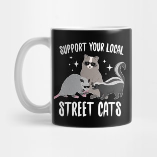 Support Your Local street Cats Mug